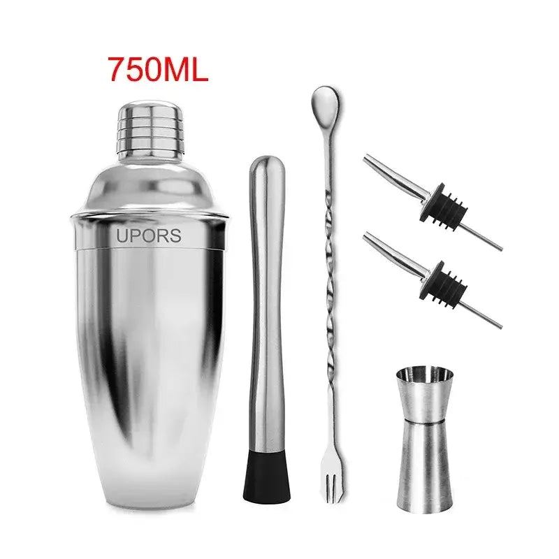 UPORS Edelstahl Cocktailshaker 550/750ml (versch. Sets) ab €24.90