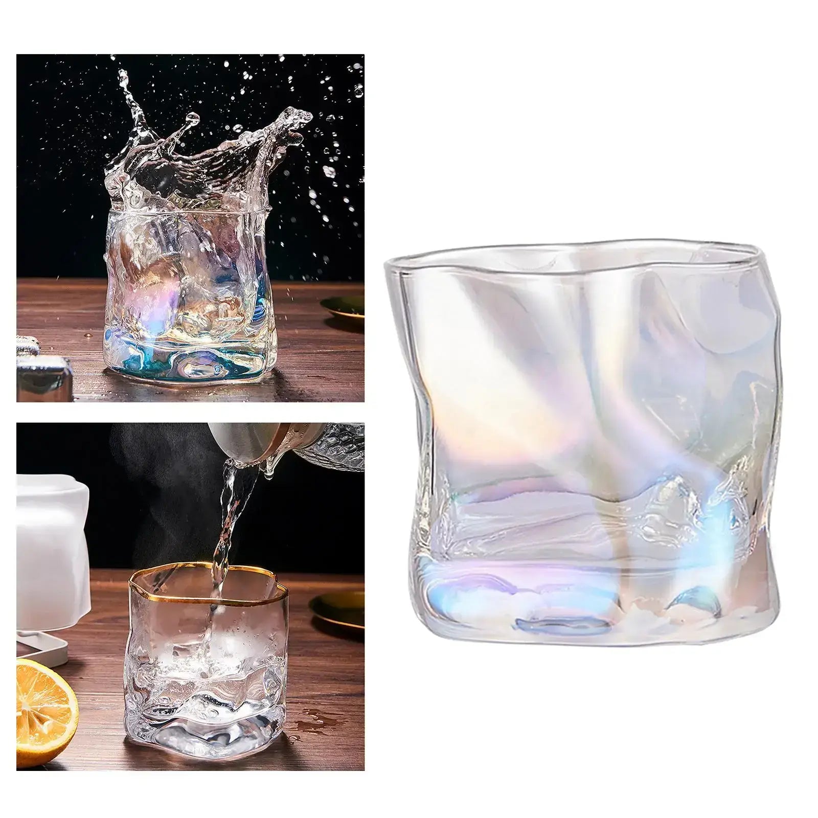 Stilvolle Kristall Cocktail Glas (verschiedene Farben) ab €12.87