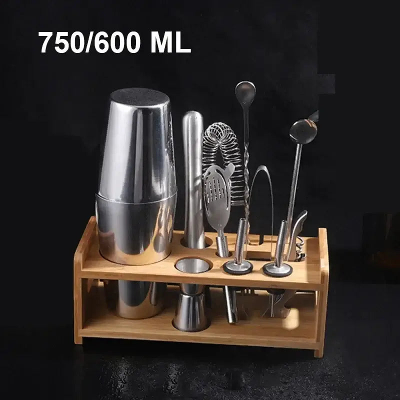 UPORS Edelstahl Cocktailshaker 550/750ml (versch. Sets) ab €57.90