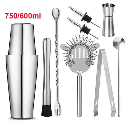 UPORS Edelstahl Cocktailshaker 550/750ml (versch. Sets) ab €36.90