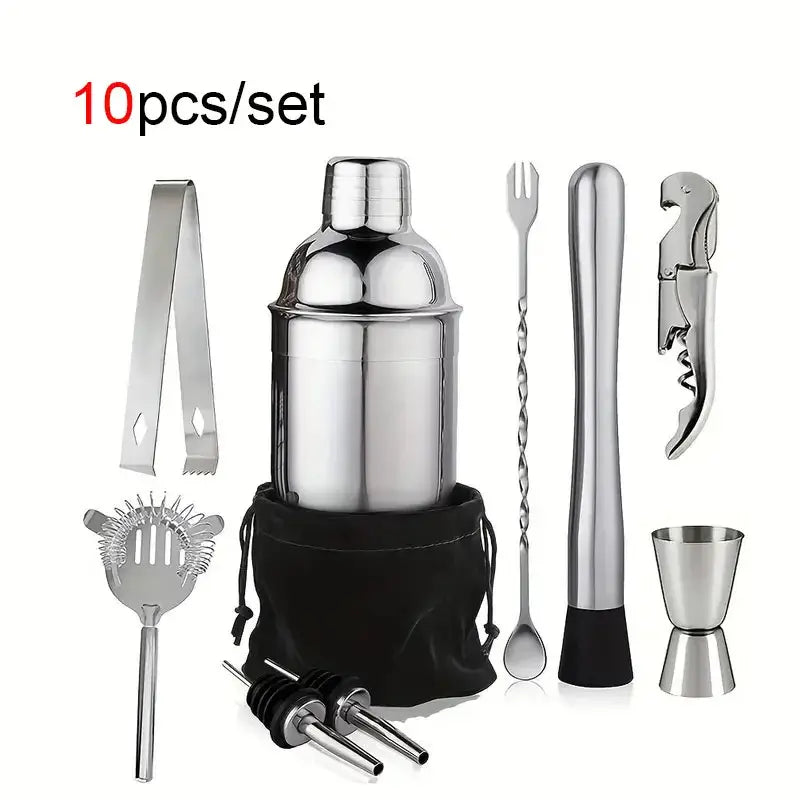 UPORS Edelstahl Cocktailshaker 550/750ml (versch. Sets) ab €40.90