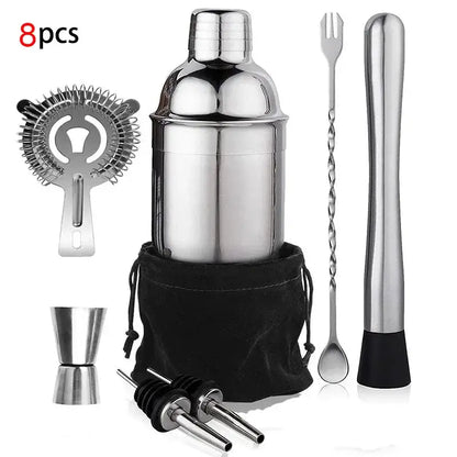 UPORS Edelstahl Cocktailshaker 550/750ml (versch. Sets) ab €29.90