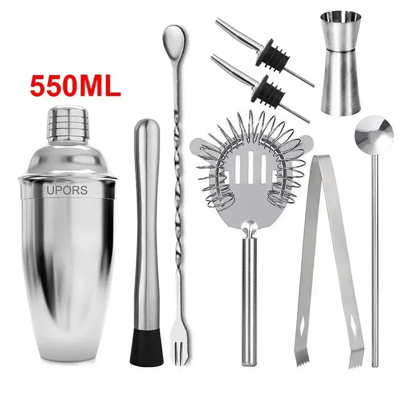 UPORS Edelstahl Cocktailshaker 550/750ml (versch. Sets) ab €28.90