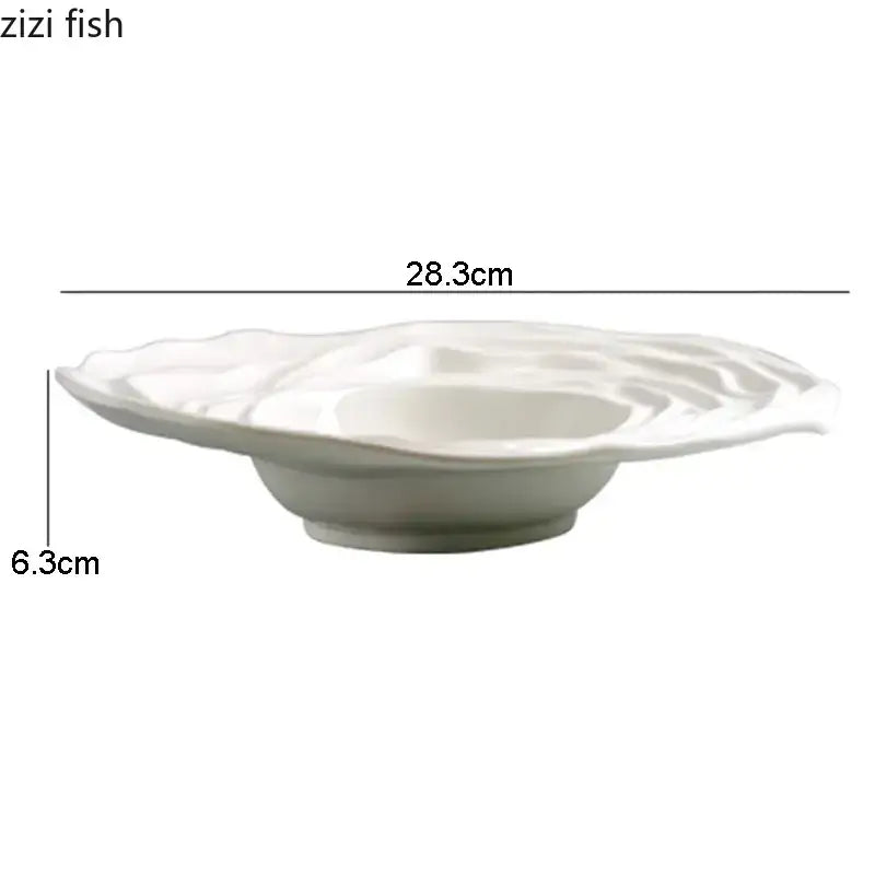 ZIZI FISH Exklusive Teller | Welle (verschiedene Varianten nur €69.50