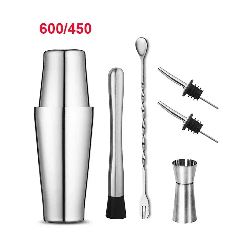 UPORS Edelstahl Cocktailshaker 550/750ml (versch. Sets) ab €25.90