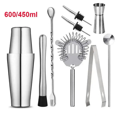 UPORS Edelstahl Cocktailshaker 550/750ml (versch. Sets) ab €34.90