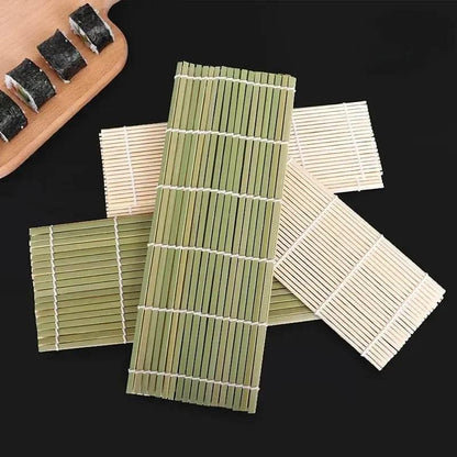 Sushi Rolle - Matte aus hochwertigem frischem Bambus - Kochschein