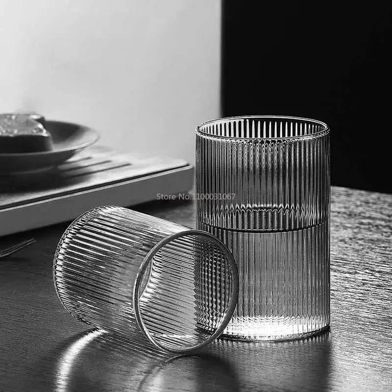 TINYI Wunderschönes bleifreies Trinkglas - Wasserglas (1/3/6er Set) - Kochschein