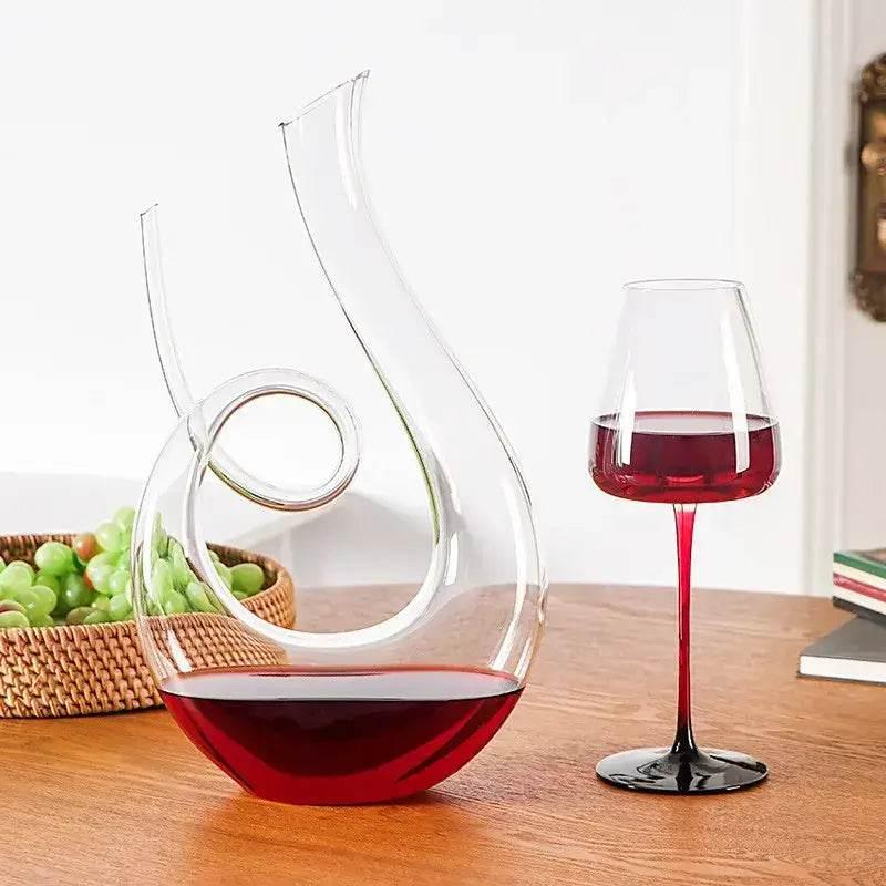 Hochwertiger Wein Dekanter Kristallglas 1,5L