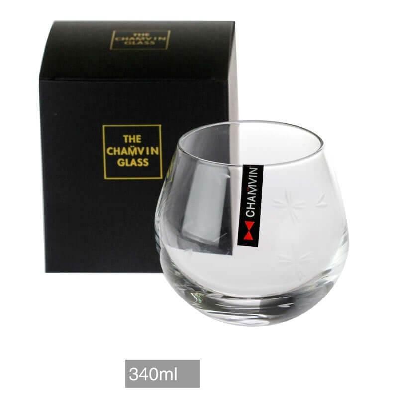 Whiskyglas SHAKER - mit Untersetzer aus Holz - Kochschein