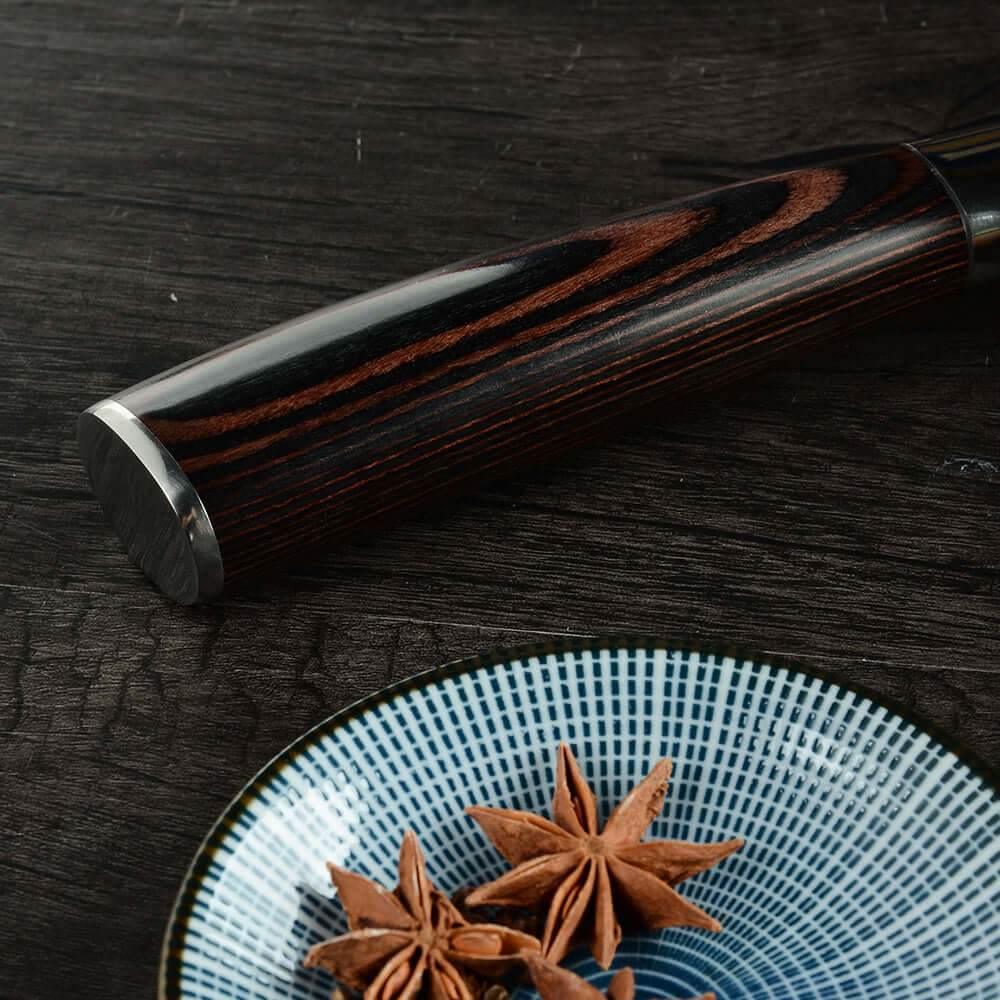 Wunderschönes Universal Küchenmesser - Schälmesser, Hackmesser - Kochschein