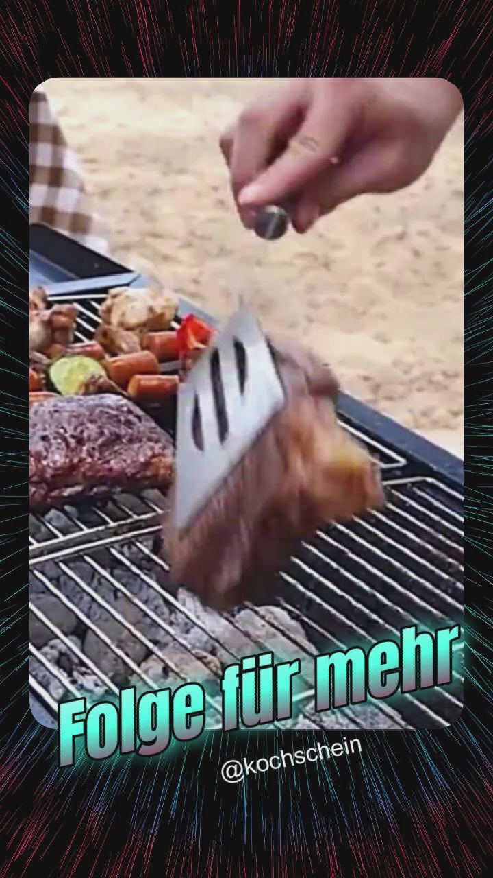 Hochwertiges Grillbesteck Set - verschiedene Sets verfügbar - Kochschein